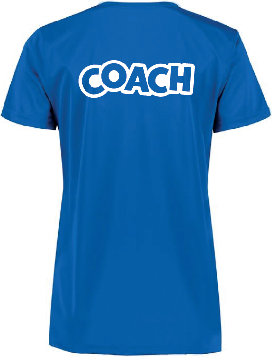 Amazing Athletes Ladies Kardio Coach Performance Tee-Royal