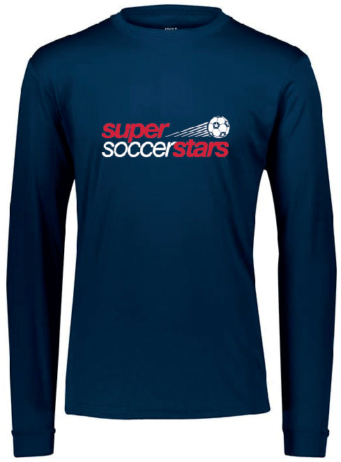 *Super Soccer Stars Adult Long Sleeve Performance Tee