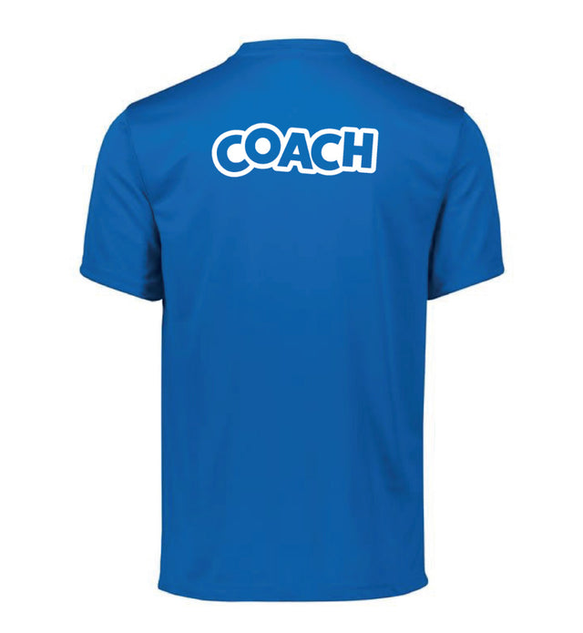 Amazing Athletes Adult PE Coach Performance Tee-Royal