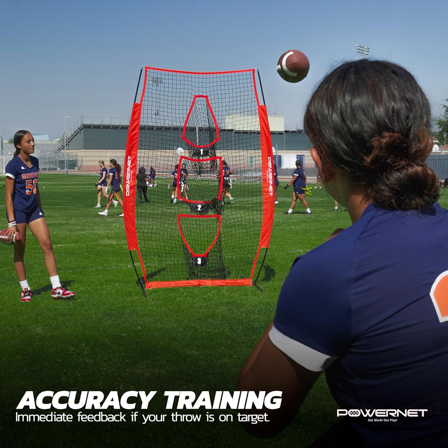 Powernet 4x8 Football Trainer