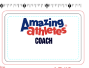 AA Coach Name Tags - 5 Pack
