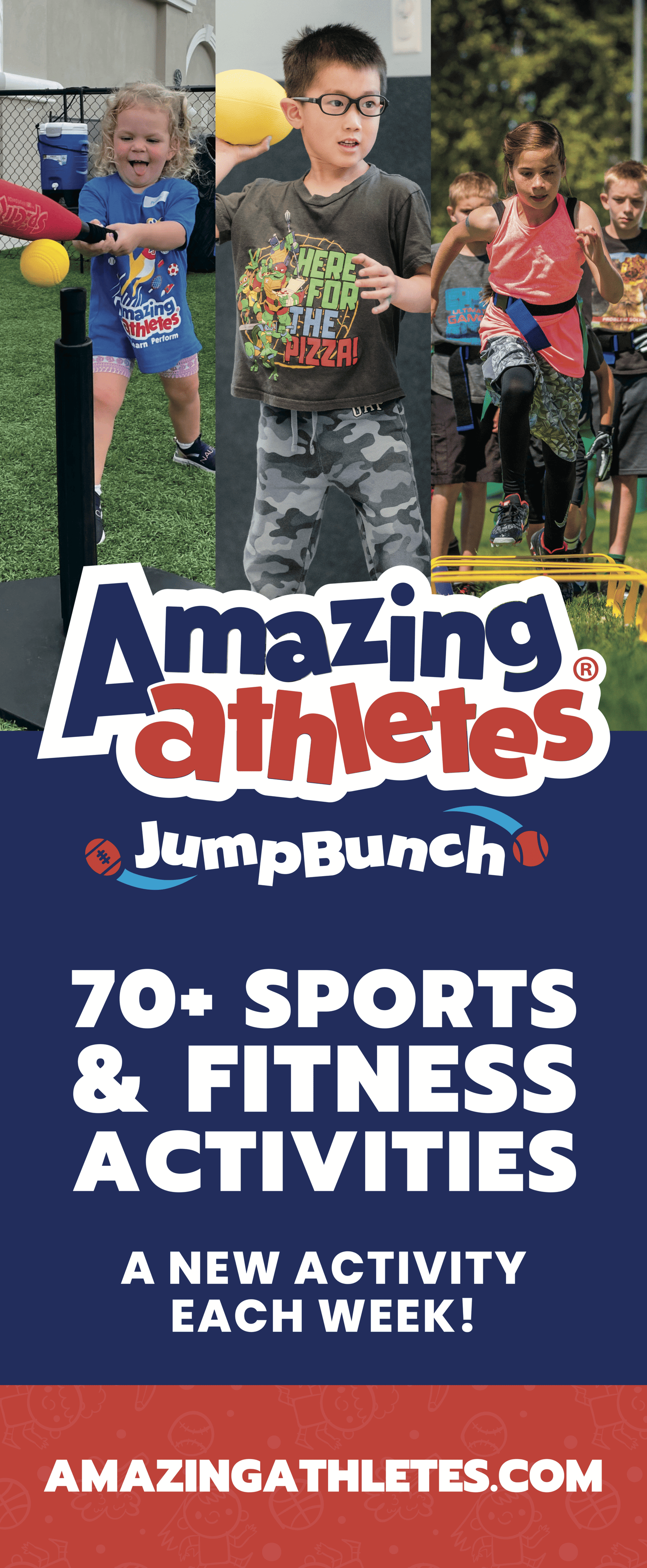Banner Stand-Amazing Athletes/JumpBunch