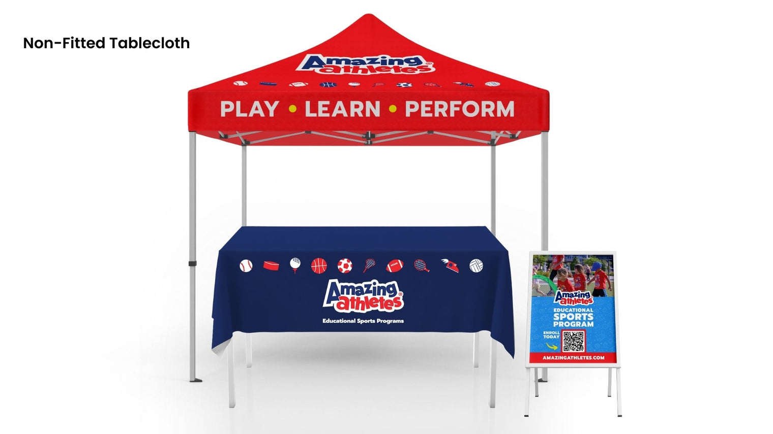 AA 6' Non-Fitted Tablecloth