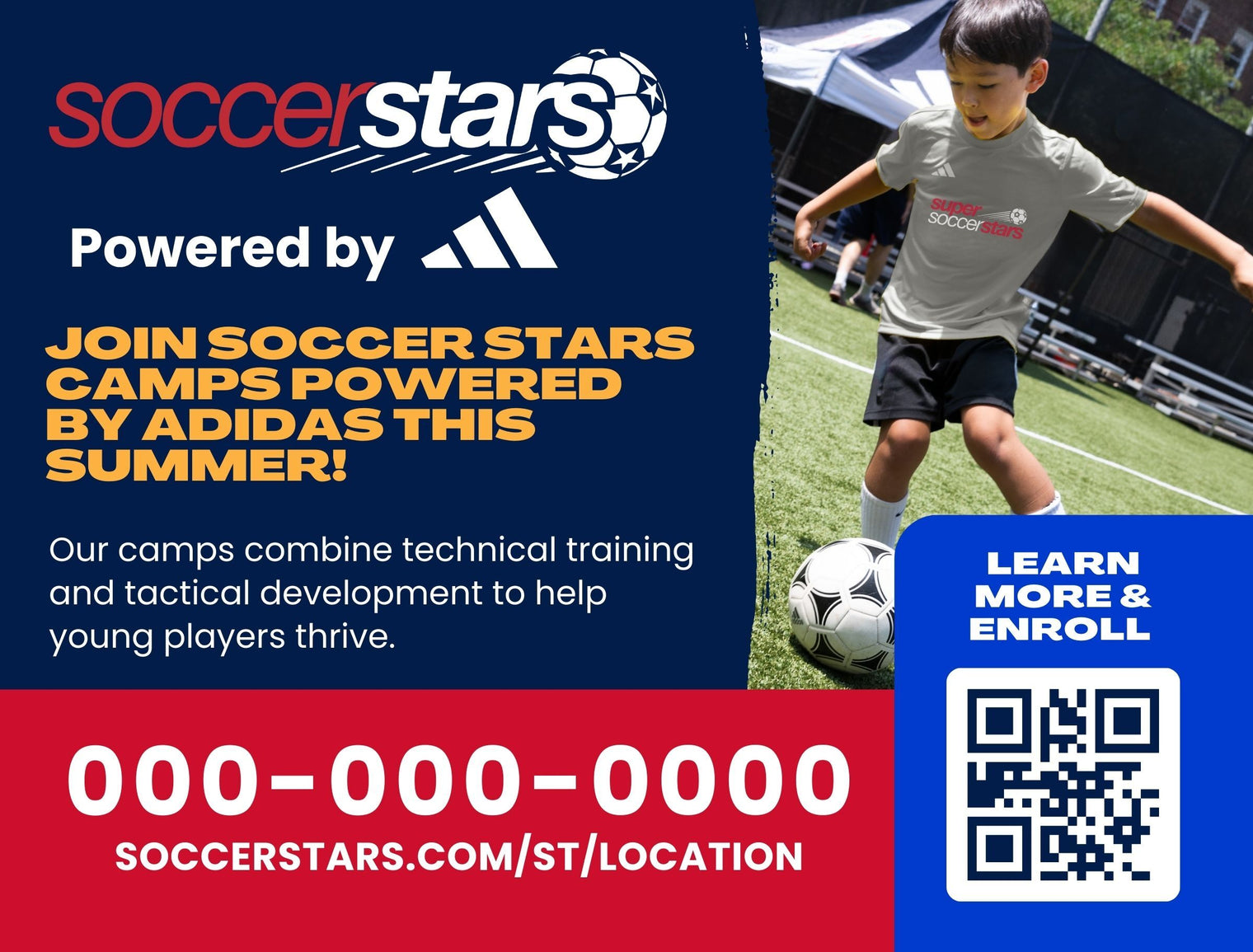 Adidas Camp - SSS Yard Sign--Customized