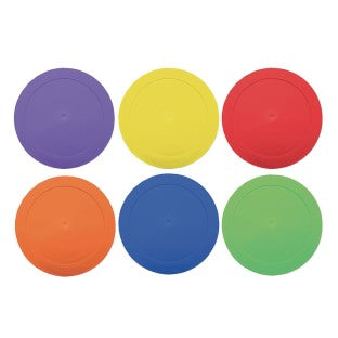 10" Spot Marker- Multi-color- Set of 6