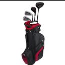 *TGA SIZE 2 TOUR X 5 CLUB SET (Red)