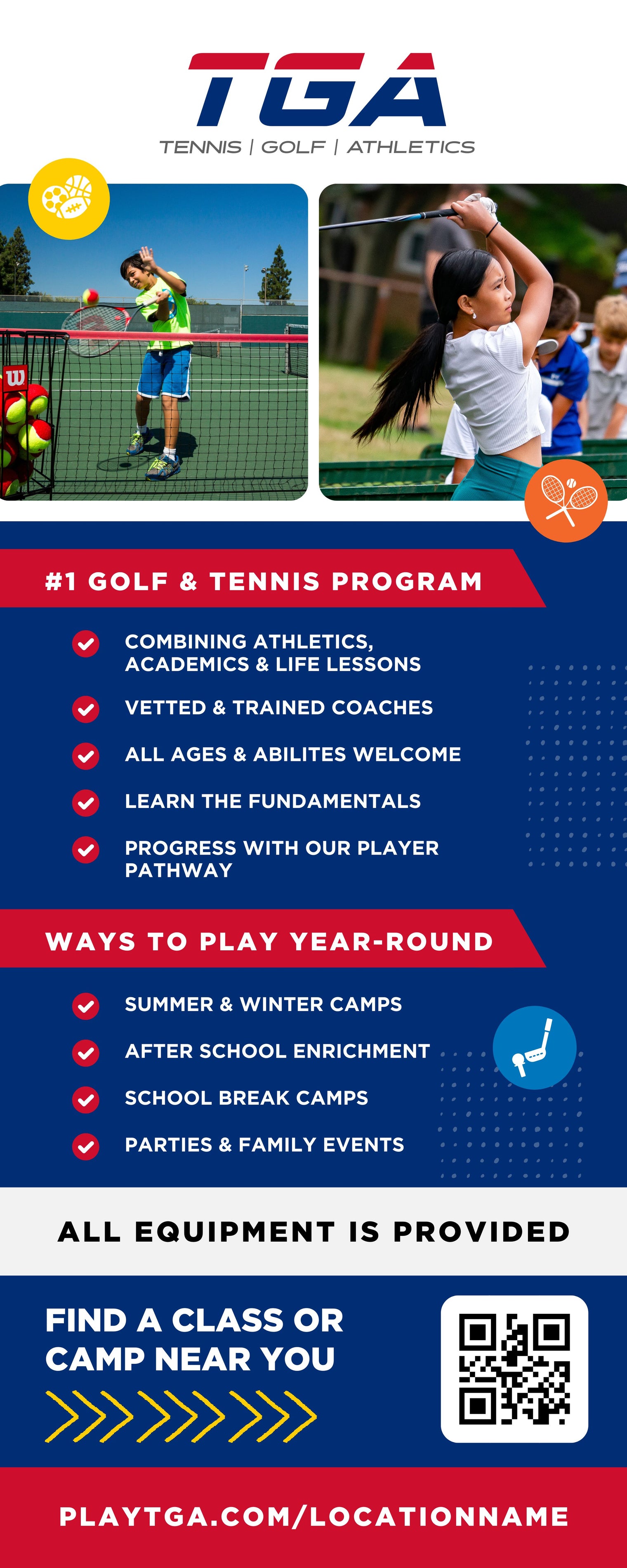 TGA Banner Stand--Customized Version