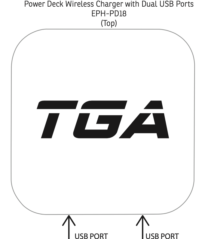 TGA Wireless Phone Charger