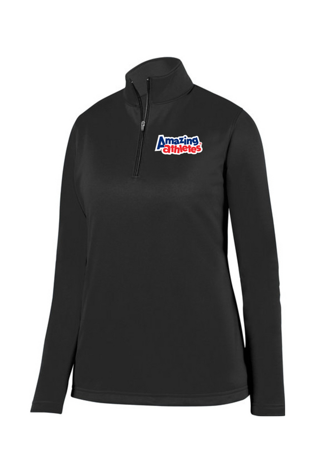 Augusta Sportswear Women's Wicking Fleece Quarter-Zip Pullover