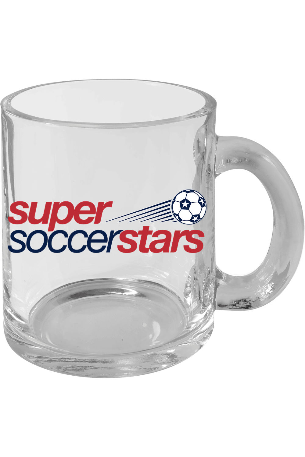 SSS - 10 oz. Clear Glass Mug with Handle