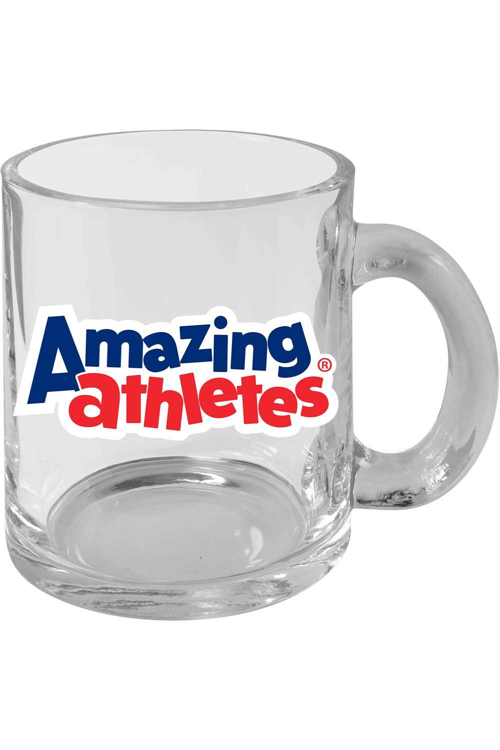 10 oz. Clear Glass Mug with Handle