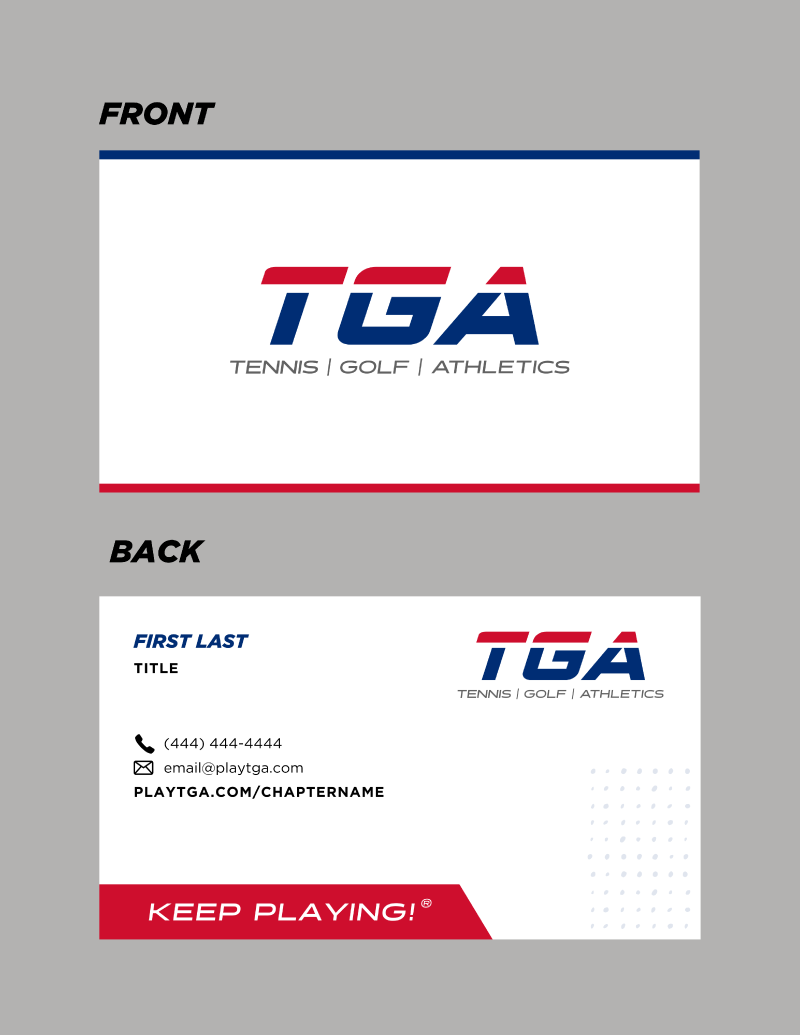 TGA Business Cards