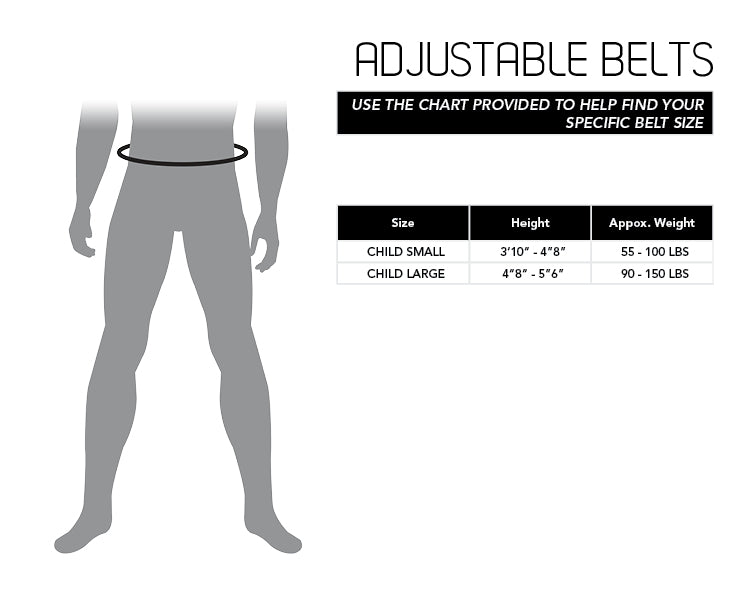 Century Adjustable Striped Belt