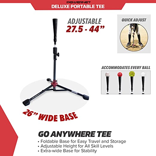 PowerNet Portable Travel Batting Tee