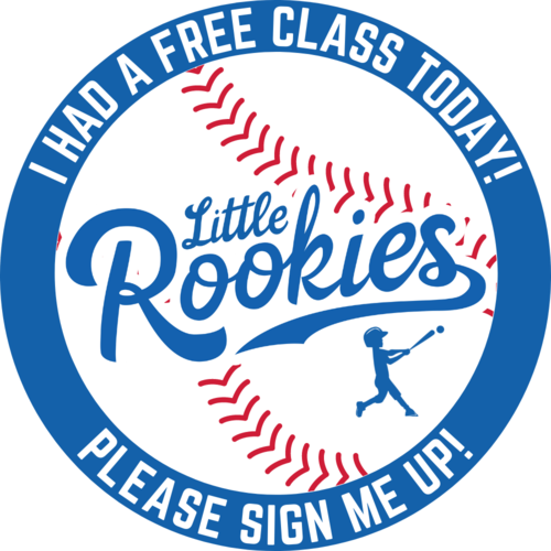 Free Class Sticker for Little Rookies (Roll of 200)