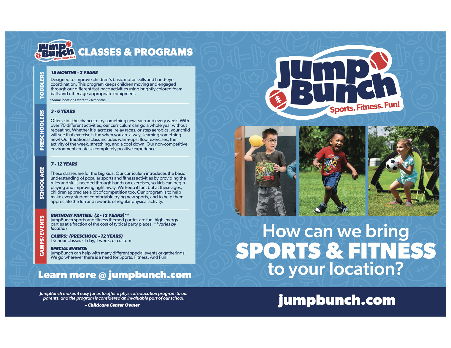 JB Director Brochure (Pack of 25)