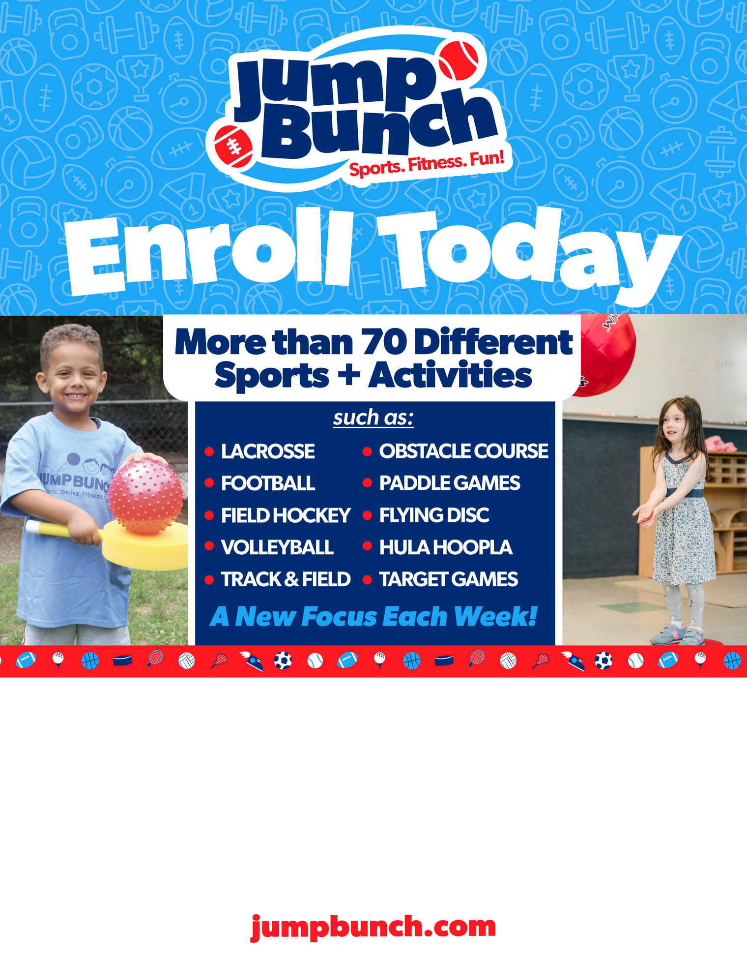 JB Door Sign Flyer (Pack of 50)