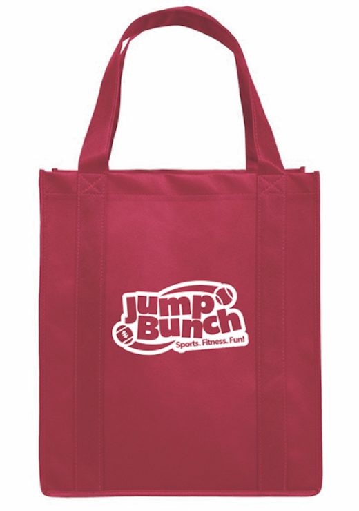 JB Branded Grocery Tote (set of 5)