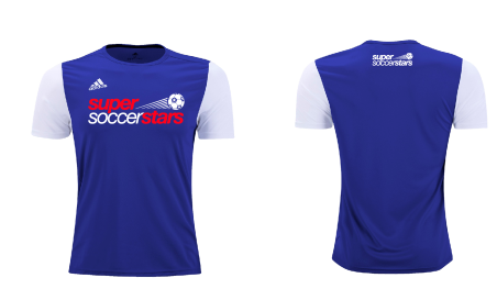 Super Soccer Stars Adidas Royal Blue Youth Jersey