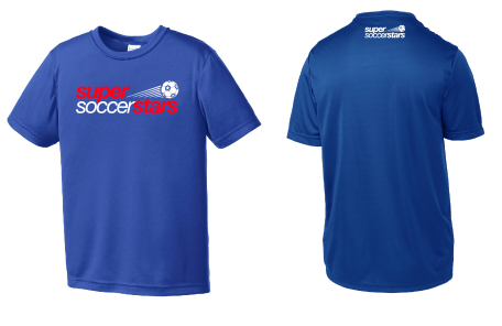 Super Soccer Stars Royal Blue Youth Performance Shirt