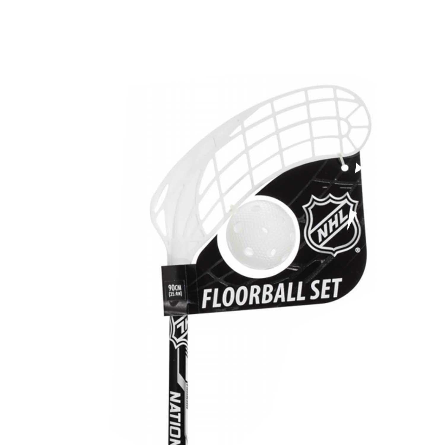 NHL® 90 CM FLOORBALL STICK & BALL SET