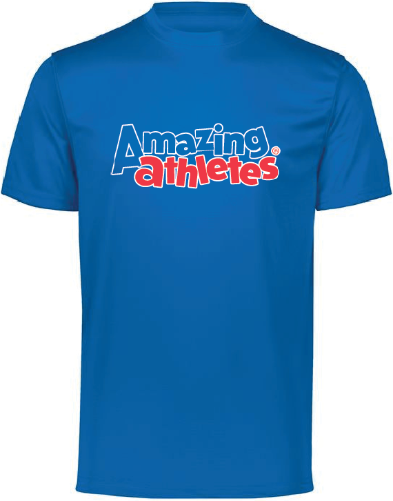 Amazing Athletes Adult PE Performance Tee-Royal
