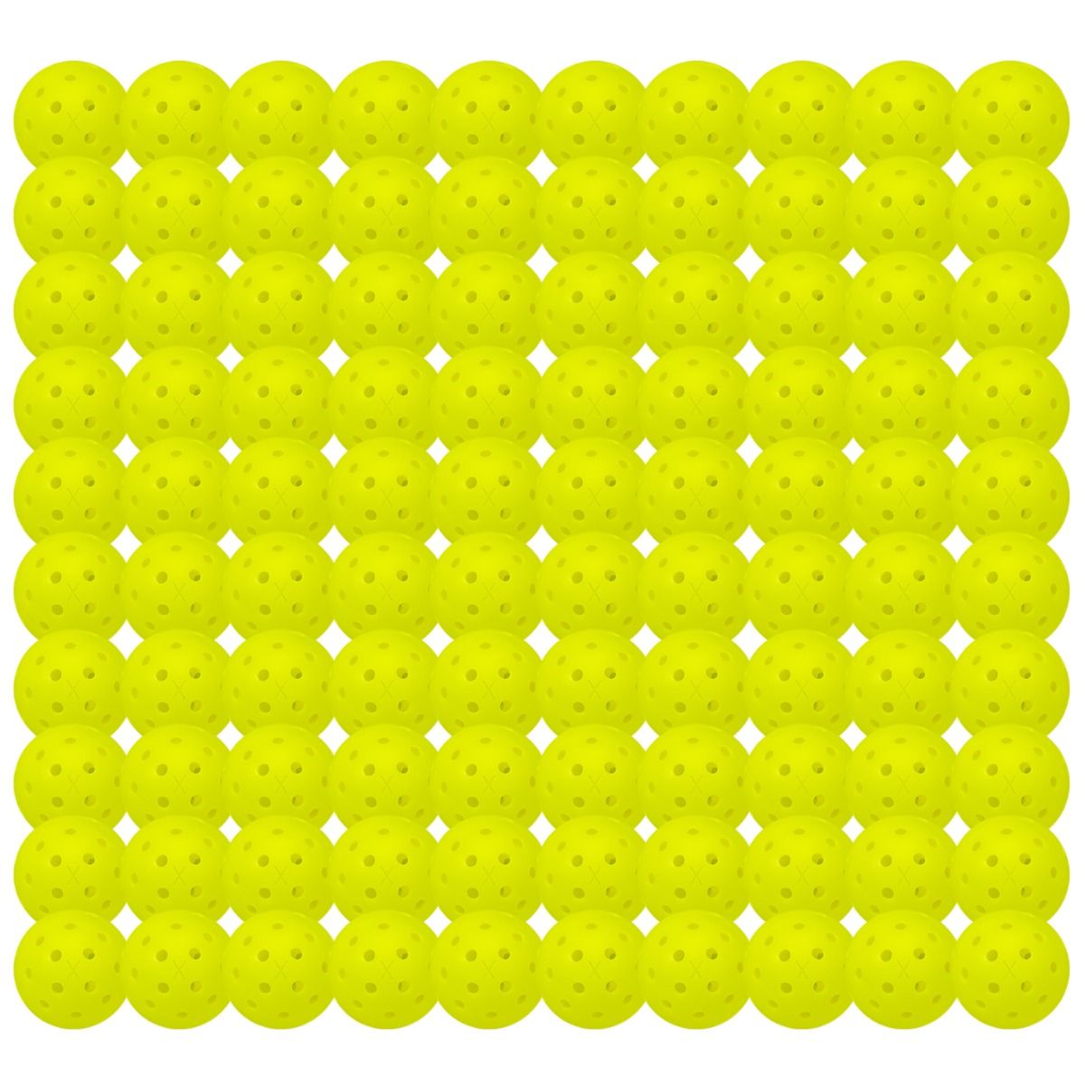 Pickleballs - Franklin X-40 - Optic Yellow - 100pk