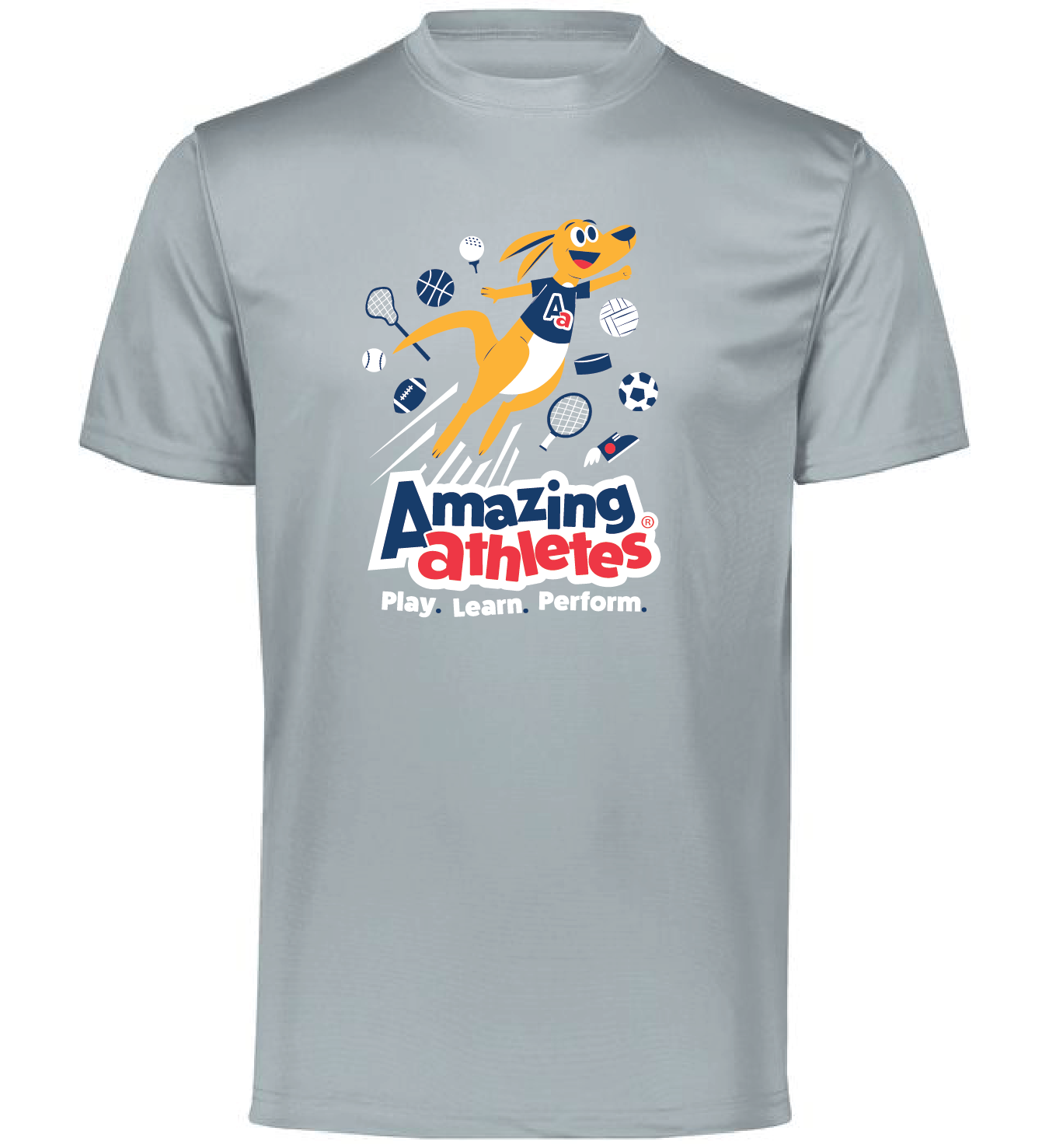 Amazing Athletes Youth Kardio Performance Tee - GRAY