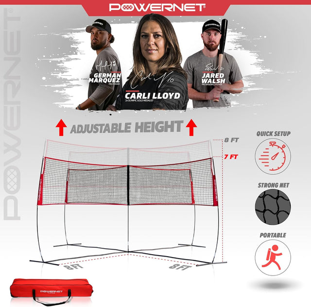 PowerNet Four Square Volleyball Net