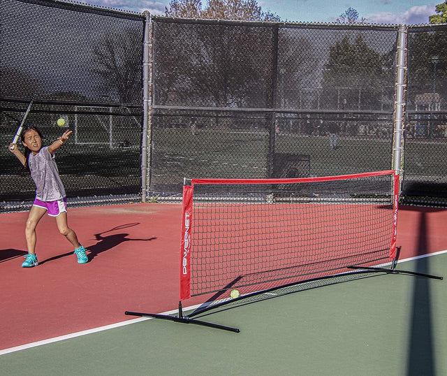 PowerNet Portable Net, 10ft Wide, 3ft to 5ft Adjustable Height