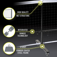 Franklin Pickleball Portable Net System On Wheels