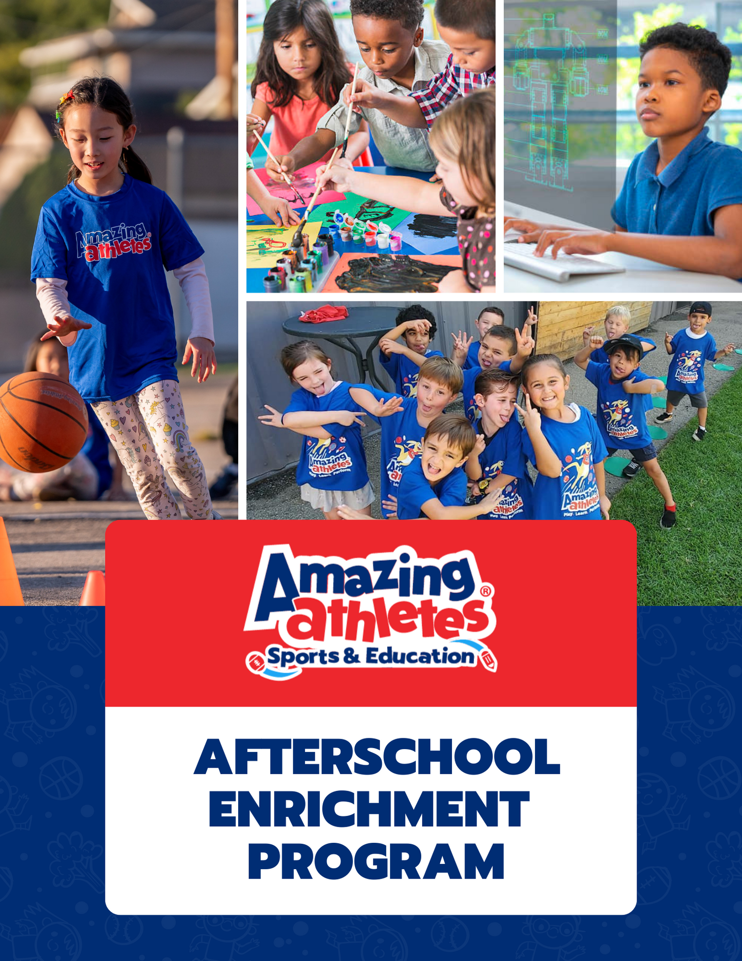 Amazing Athletes Afterschool Enrichment Brochure