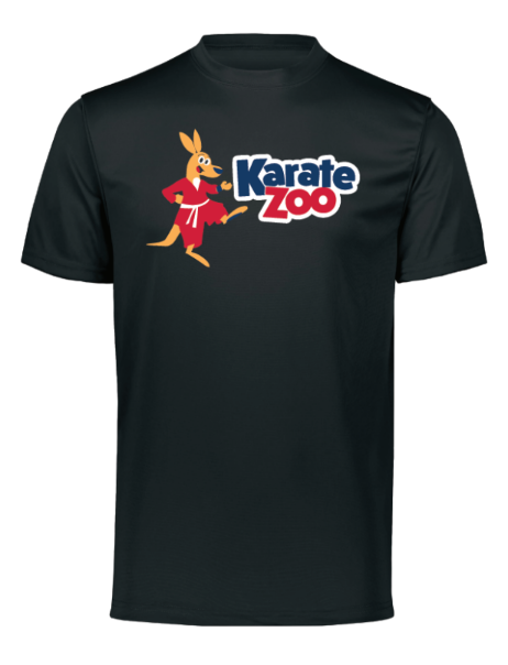 Karate Zoo Youth Performance Shirt - Black