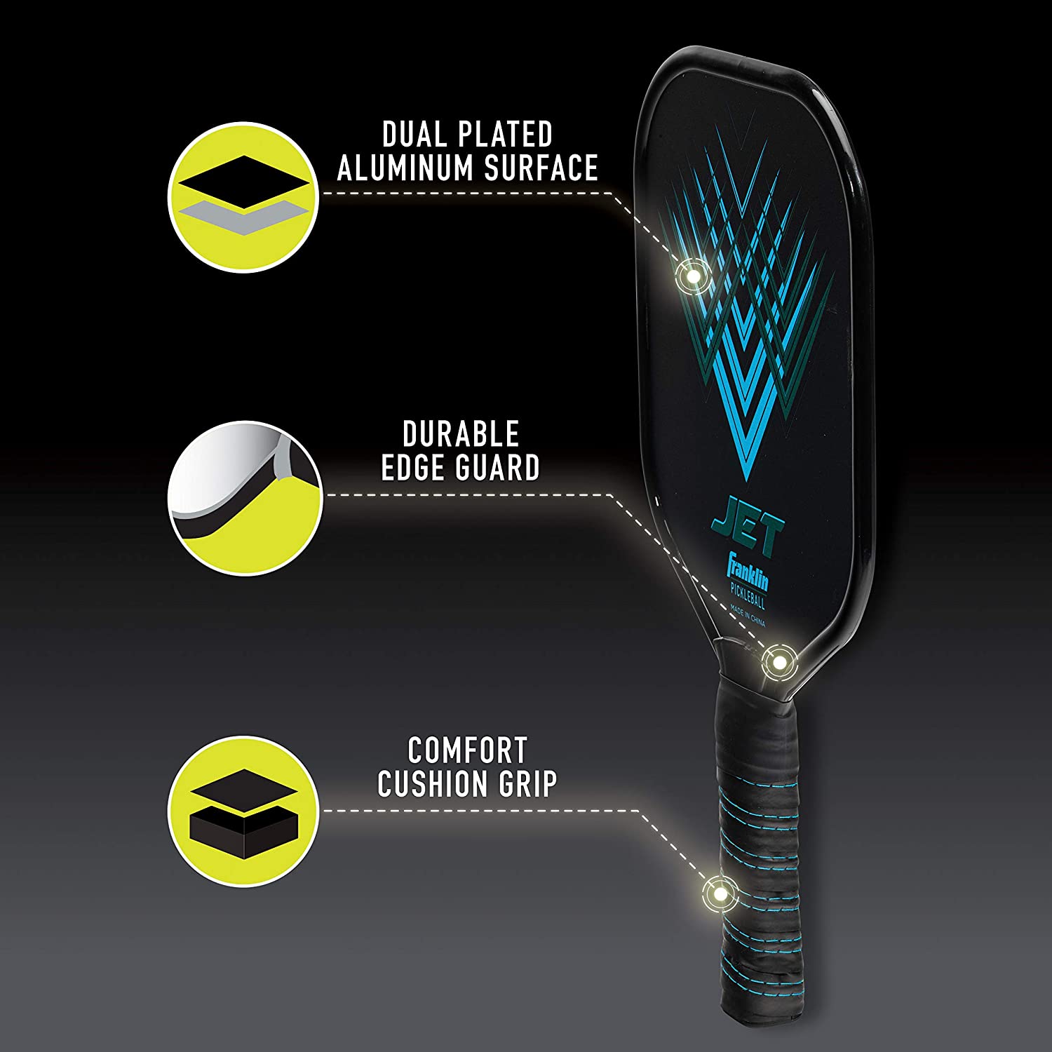 FRANKLIN JET ALUMINUM PADDLE