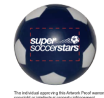 SSS Stress Ball - Soccer - Pack of 25