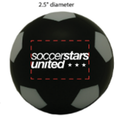 SSU Stress Ball - Soccer - Pack of 25