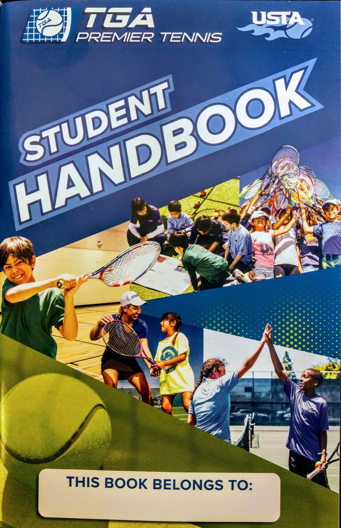 TGA Tennis Handbook - Case of 120