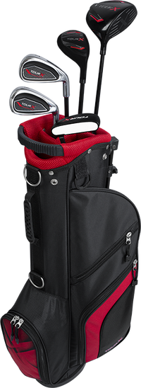 *TGA SIZE 2 TOUR X 5 CLUB SET - Red (free shipping)