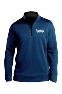 AA - Augusta Sportswear - Wicking Fleece Quarter-Zip Pullover - Embroidery