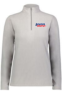 Augusta Sportswear Women's Eco Revive™ Micro-Lite Fleece Quarter-Zip Pullover
