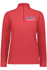 Augusta Sportswear Women's Eco Revive™ Micro-Lite Fleece Quarter-Zip Pullover