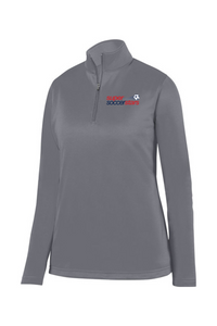 SSS - Augusta Sportswear Women's Wicking Fleece Quarter-Zip Pullover