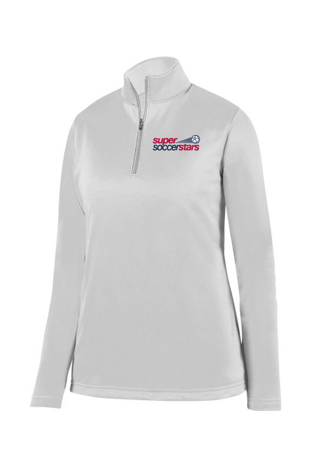SSS - Augusta Sportswear Women's Wicking Fleece Quarter-Zip Pullover -Embroidery