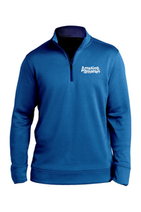 AA - Augusta Sportswear - Wicking Fleece Quarter-Zip Pullover - Embroidery
