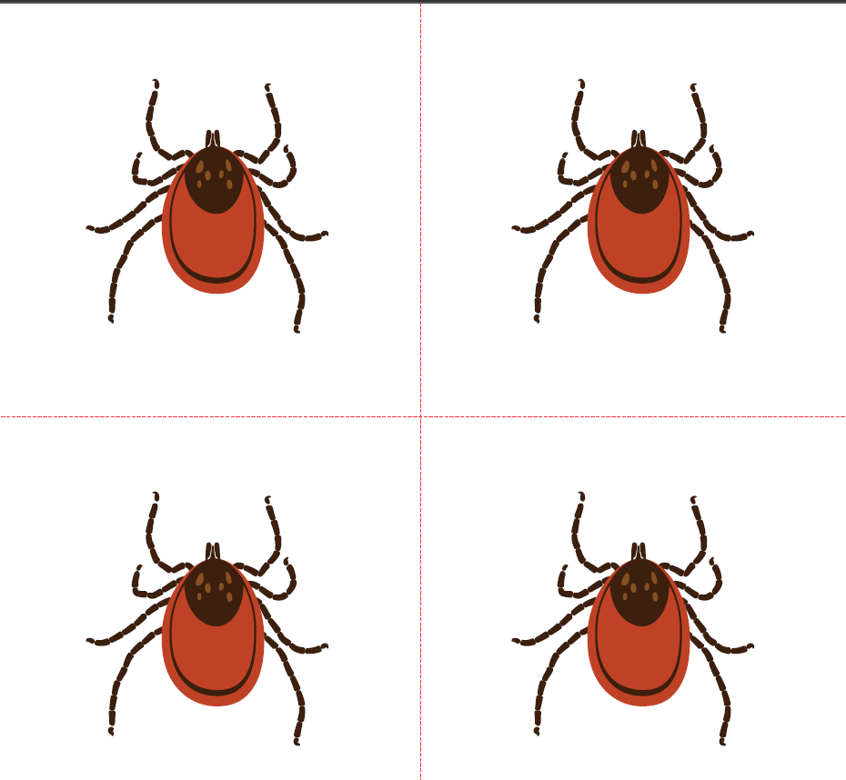 Tick Stickers - Pack of 12
