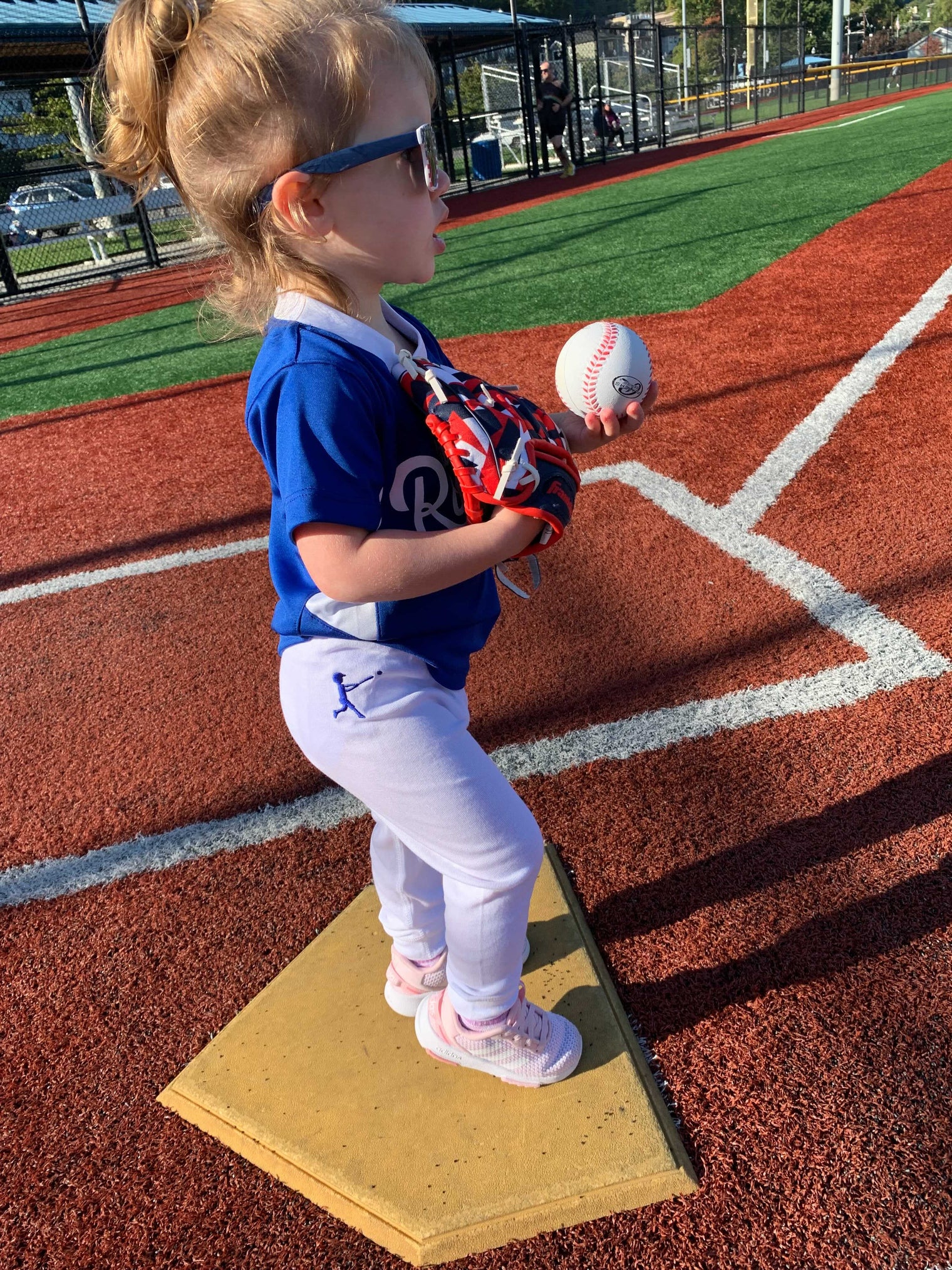 Little Rookies Baseball Pull On Elastic Stretch Pant