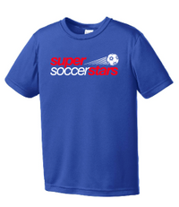 Super Soccer Stars Royal Blue Youth Performance Shirt